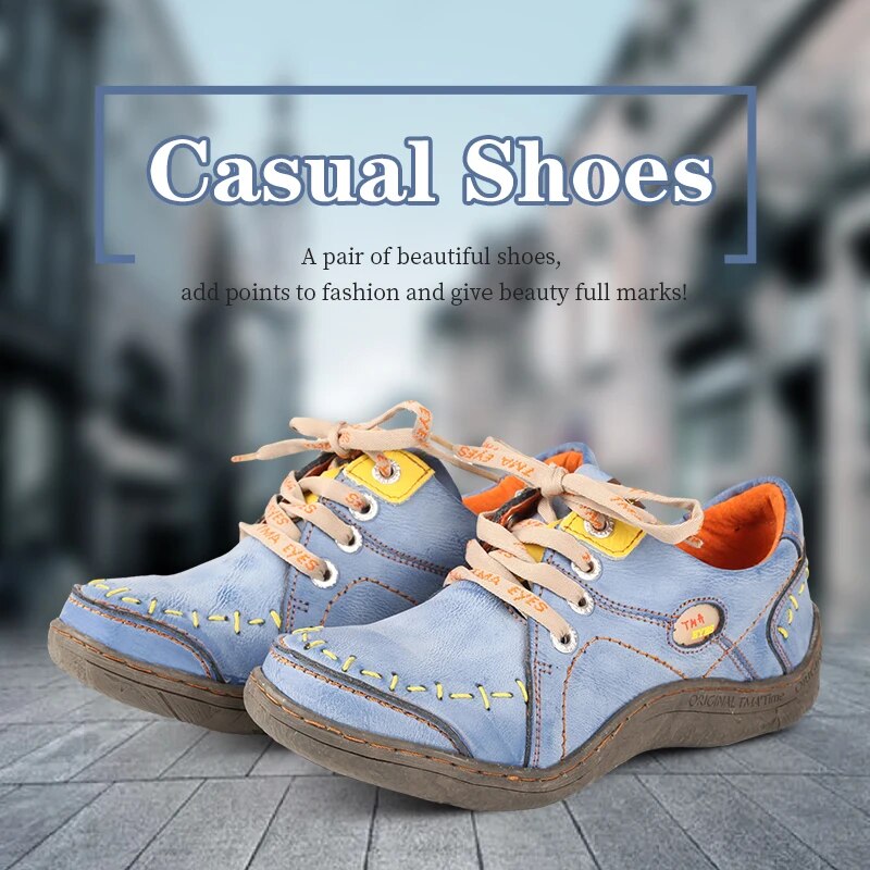 Women Shoes Ysl - Tma Eyes Dames Handgestikte Leren Sneakers