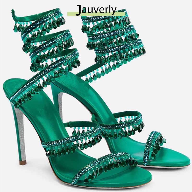 Ankle Strap Heels - 2026 Dames Hoge Hakken Nieuwe Strass