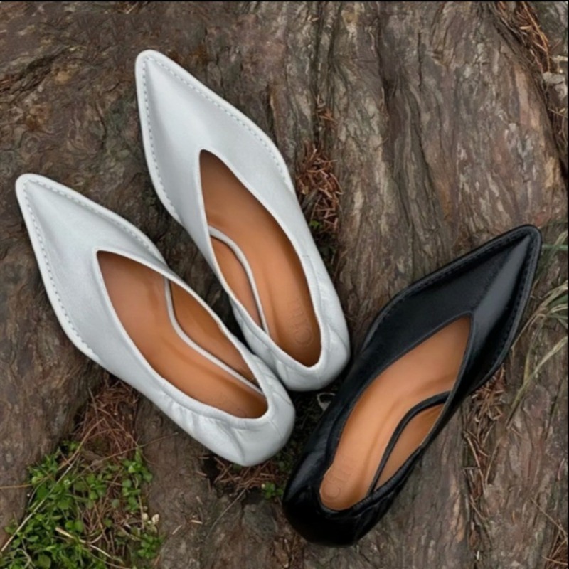 Mule Slip On - 2025 Nieuwe Enkele Schoenen Met Puntige