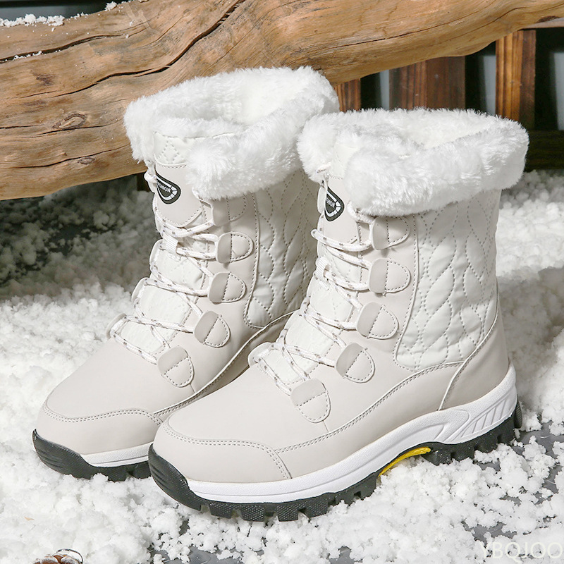 Women'S Shoes Water Resistant - Wintersneeuwlaarzen voor dames, buitenreizen, waterdicht, antislip,