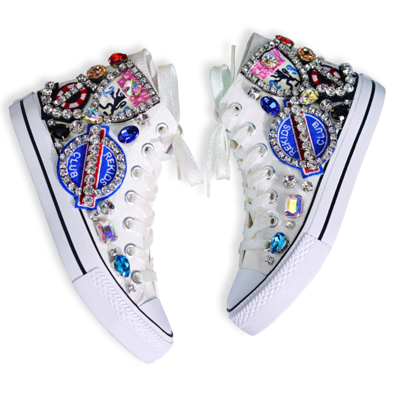 Women Shoes Ysl - Vrouw Canvas Schoenen Platte Platform Loafers