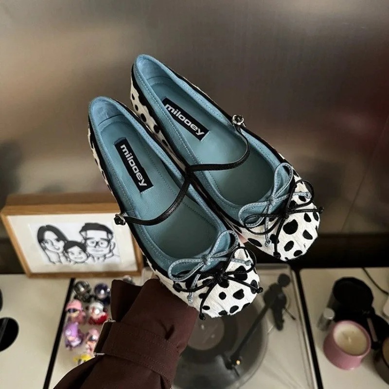 Ballet Flat Women - 2026 Franse platte ballerina's met ronde