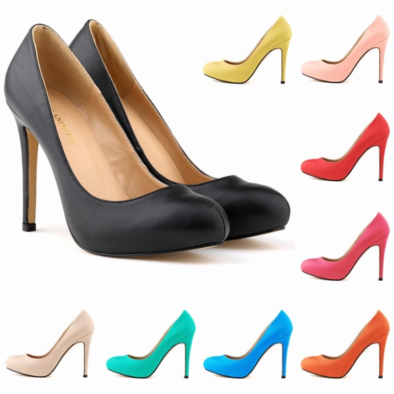 Court Heel Pointed - Grote Maat 42 Vrouwen Pompen Dunne