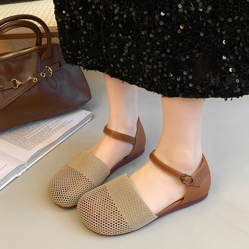 Ankle Strap Heels - 2025 Nieuwe Lente Zomer Mesh Sandalen
