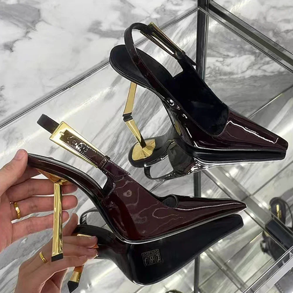 Women Shoes Ysl - Nieuwe herfst 2024, vierkante neus, slanke