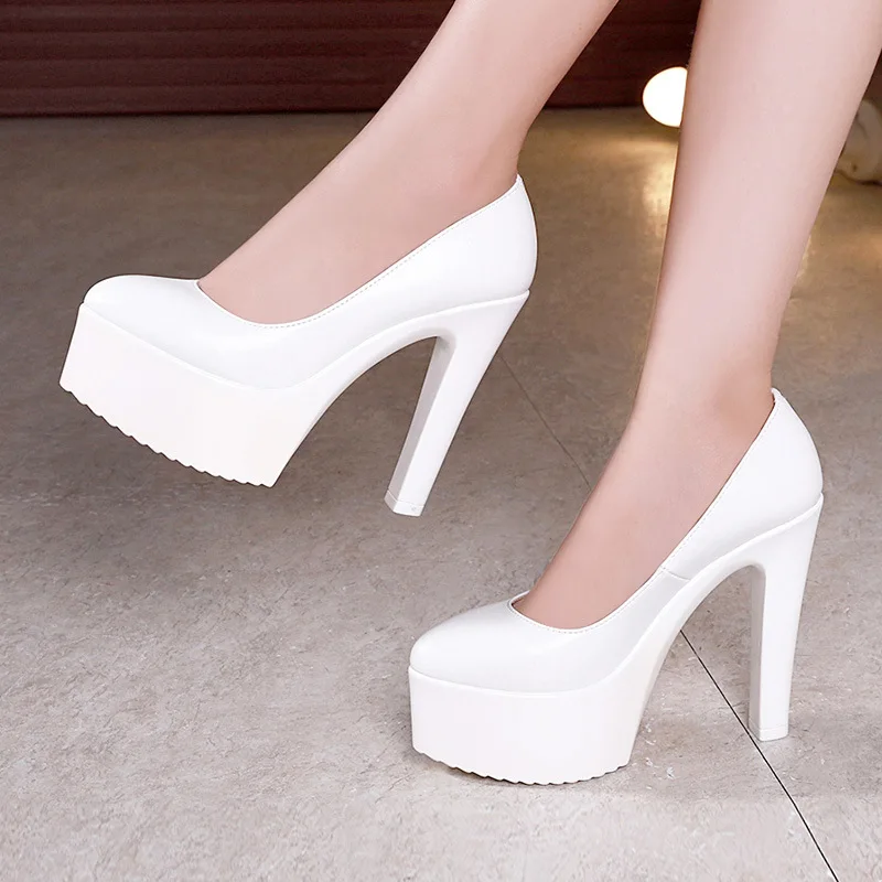 Court Heel Pointed - 11 cm 13 cm kleine maat