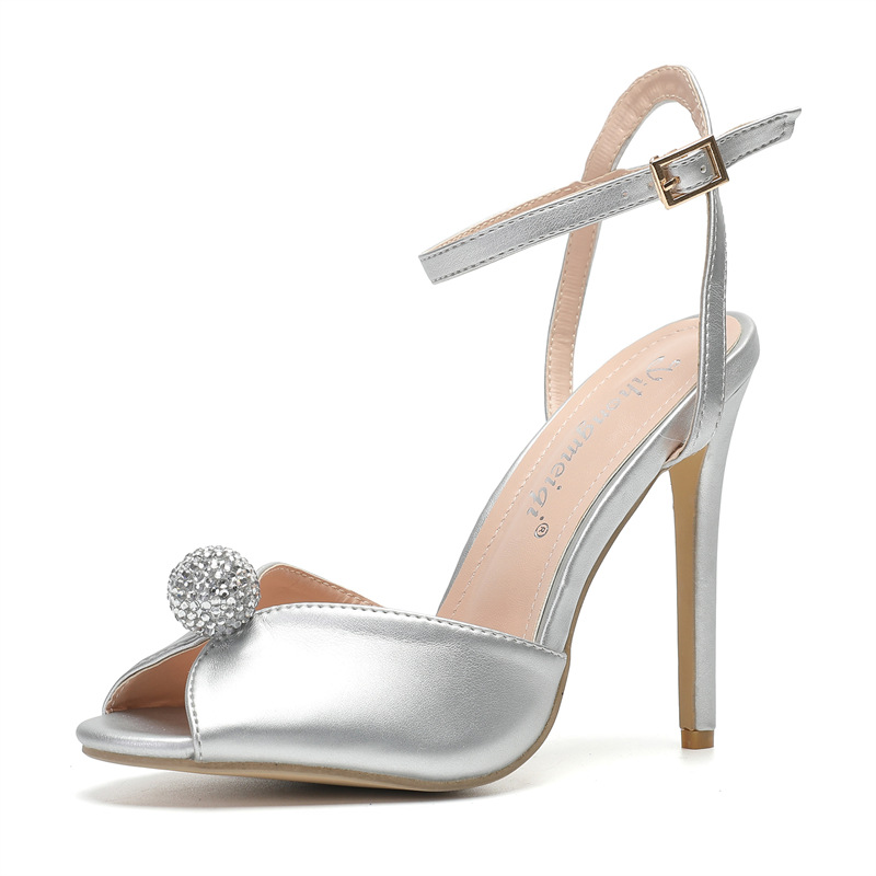Nieuwe Luxe Parel Strass Peept - Peep Toe Heels recensie en prijs