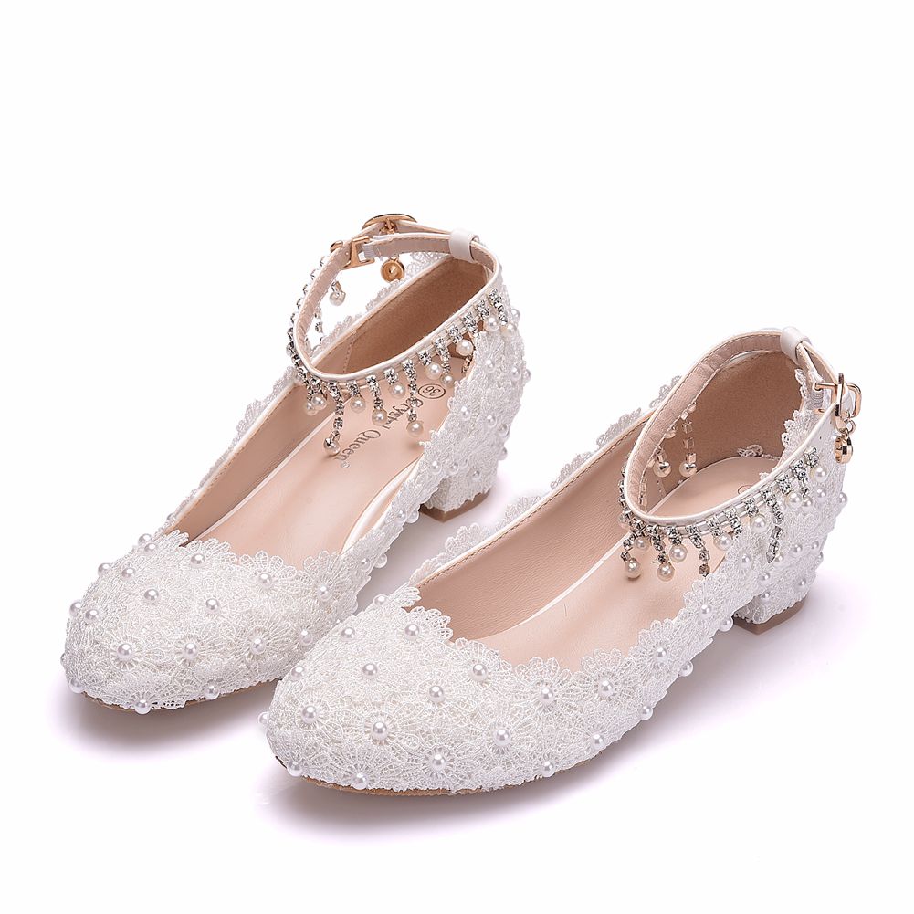 Damespumps met gesloten teen,  - Ankle Strap Heels recensie en prijs