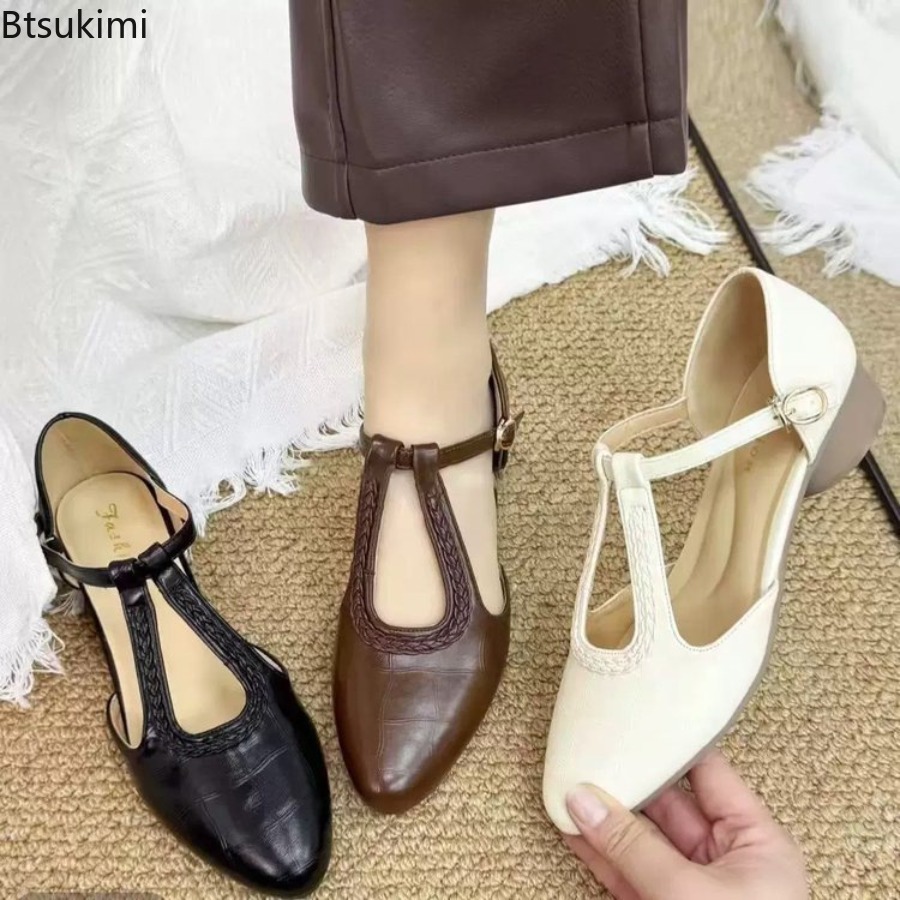 Nieuwe zomer dames retro hollo - Ankle Strap Heels recensie en prijs