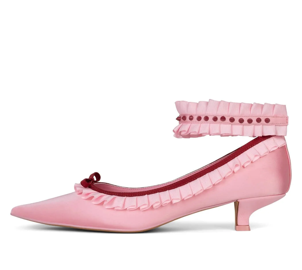 Zachte, speelse stijl, blush s - Ankle Strap Heels recensie en prijs