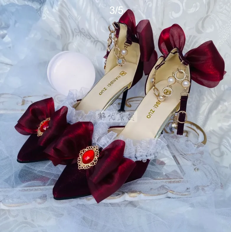 Lolita Hoge Hakken Schoenen El - Court Heel Pointed recensie en prijs