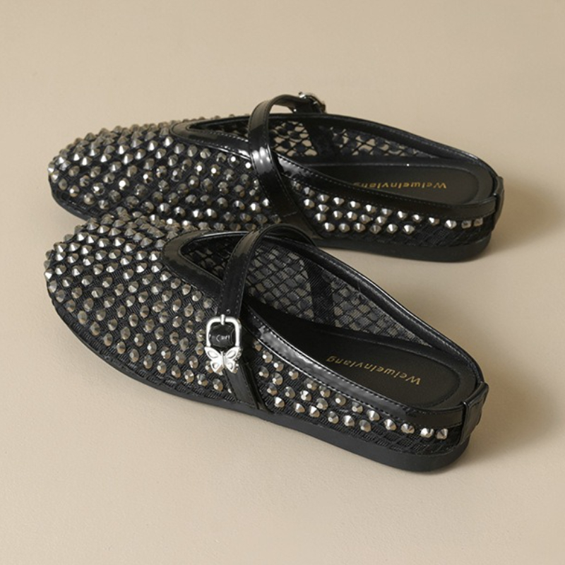 Mesh Strass Merk Slippers Vrou - Mule Slip On recensie en prijs