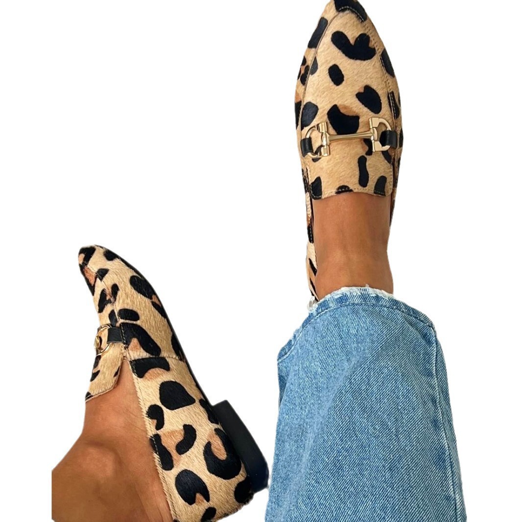 Grote maten 40-43 luipaardprin - Mule Slip On recensie en prijs