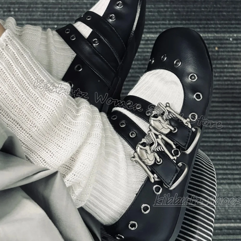 Gothic Ballet Pumps Punk Rock  - Ballet Flat Women recensie en prijs