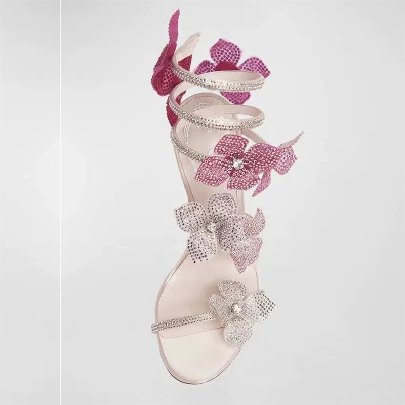 Eilyken Sexy KRISTAL Bloem Dun - Peep Toe Heels recensie en prijs