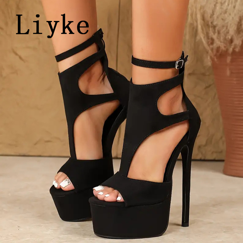 Liyke Model Show Sexy Extreme  - Peep Toe Heels recensie en prijs