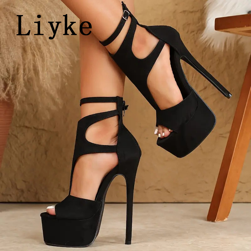 Liyke Model Show Sexy Extreme  - Peep Toe Heels recensie en prijs