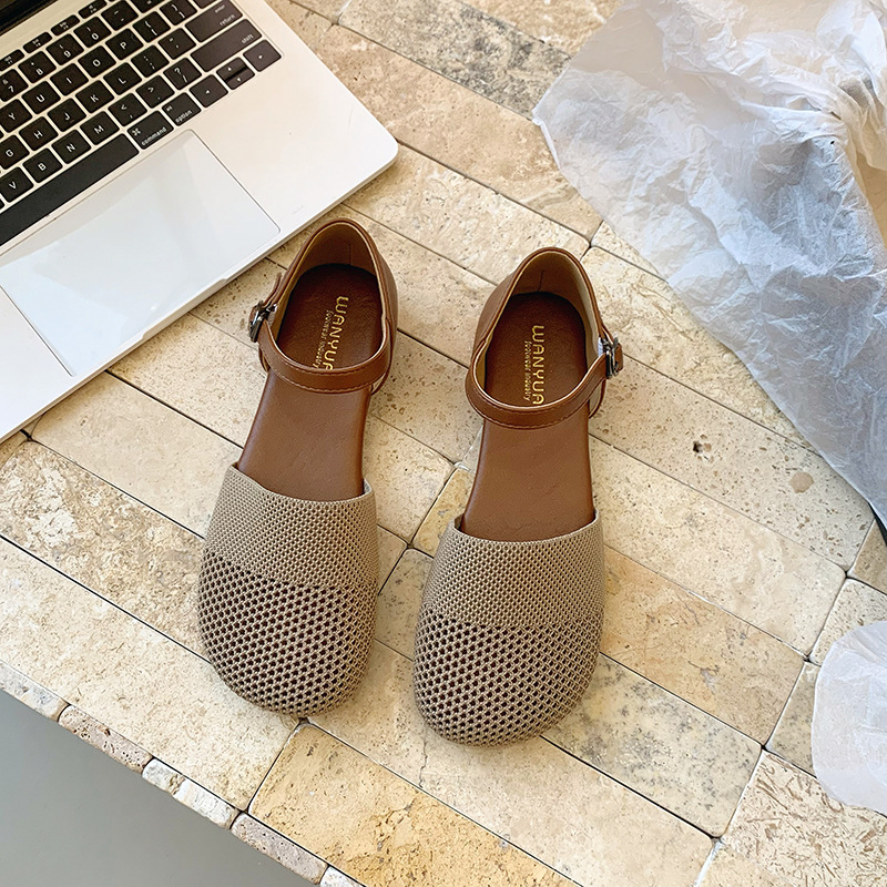 2025 Nieuwe Lente Zomer Mesh S - Ankle Strap Heels recensie en prijs