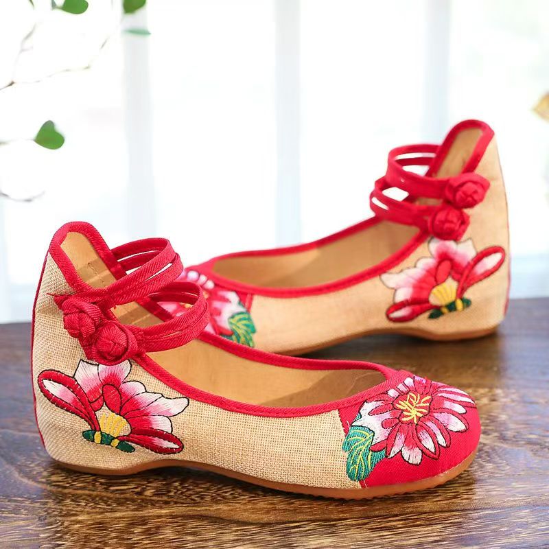 Vrouwelijke wedges met gebordu - Ballet Flat Women recensie en prijs