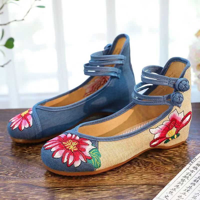 Vrouwelijke wedges met gebordu - Ballet Flat Women recensie en prijs