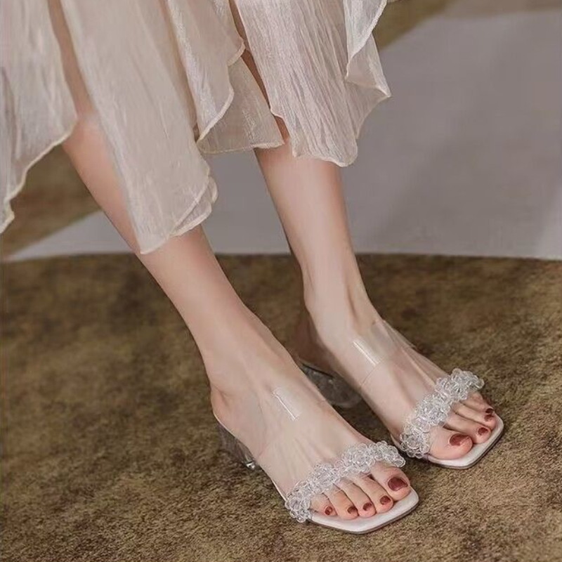 Slides Rhenstone Zomer Kristal - Women Shoes Ysl recensie en prijs