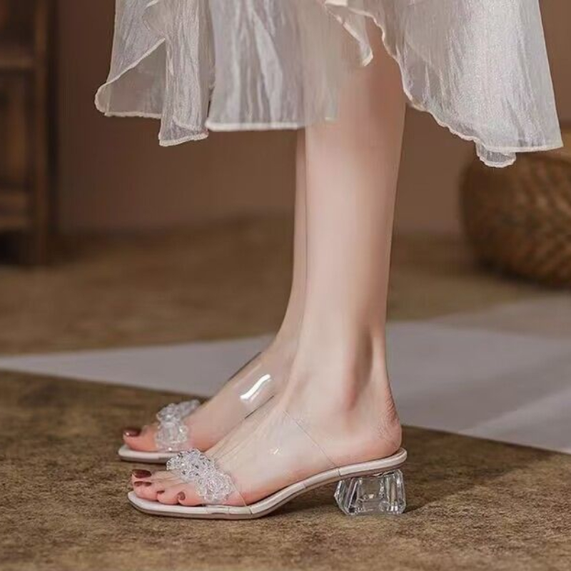 Slides Rhenstone Zomer Kristal - Women Shoes Ysl recensie en prijs