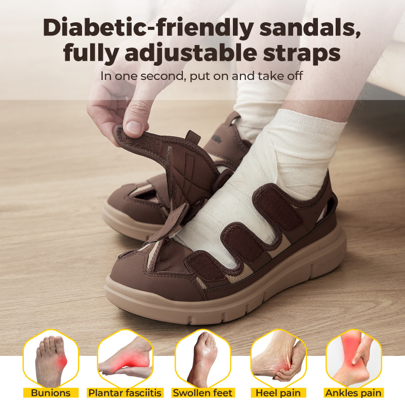 Zomer Heren Sandalen Verbrede  - Women'S Shoes Plantar Fasciitis recensie en prijs