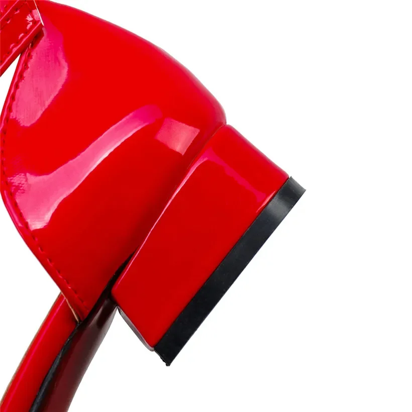 Grote maten dames pumps met st - Ankle Strap Heels recensie en prijs